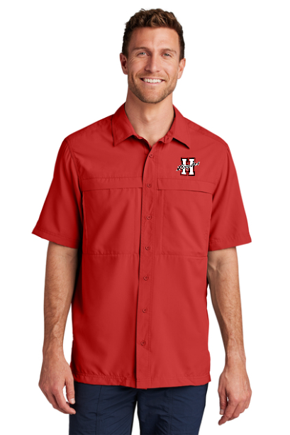 Personalized - Port Authority Unisex Short Sleeve UV Shirt, Perfect for Summer Activities, Sun Protection Shirt